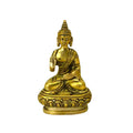 Tamas Brass Buddha Idol Decorative Showpiece (Golden)