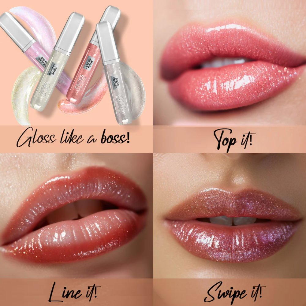 Faces Canada Beyond Shine Lip Gloss - Moonbeam 08