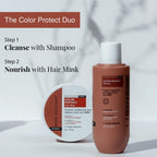 Bare Anatomy Expert Color Protect Hair Mask & Shampoo for Retains Color Upto 8 Weeks, Repairs Damage
