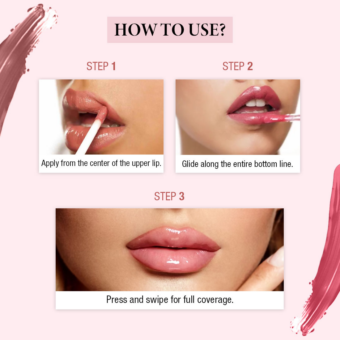 The Natural Wash Gloss To Glam Nourishing Lip Gloss - Slush