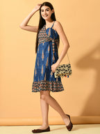 Myshka Women's Multi Empire Party Dress - Distacart