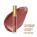 Lakme Be-jewel Shimmer Lip Liquid - Nude Sparkle