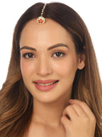 NVR Women's Trending Stylish Gold-Plated Maang Tikka - Distacart