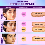NY Bae Strobe Glow Compact Powder - Warm Pink 02 - Distacart
