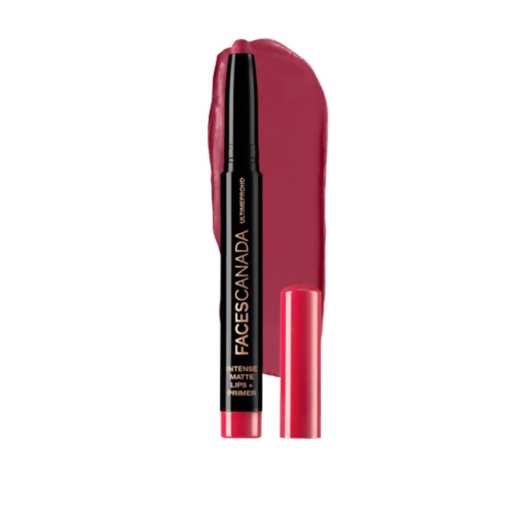 Faces Canada Ultime Pro HD Intense Matte Lips + Primer - Bold Wine 11