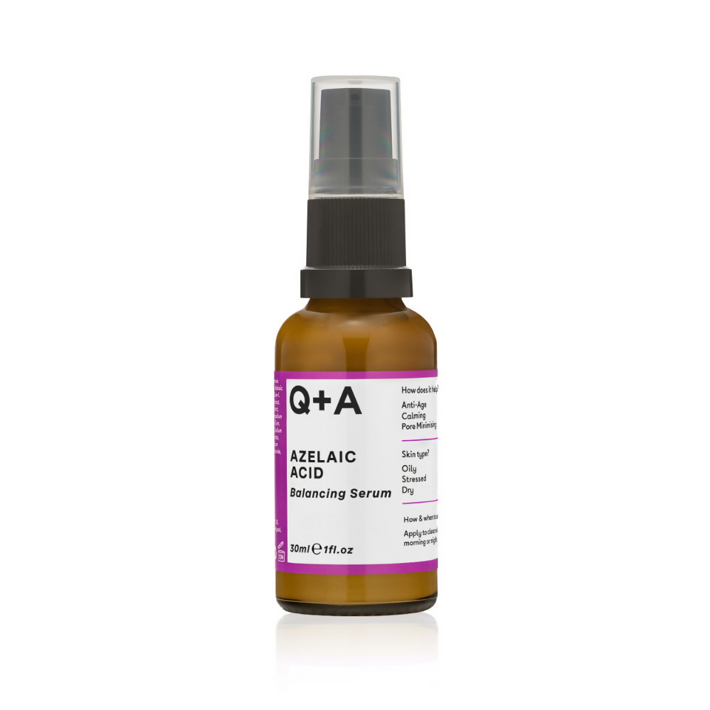 Q+A Azelaic Acid Balancing Facial Serum - Distacart