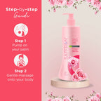 VI-JOHN Saffron Natural Fairness Body Lotion Himalayan Rose with Lactic Acid Deep Nourishment for Soft & Radiant Skin For All Skin Types