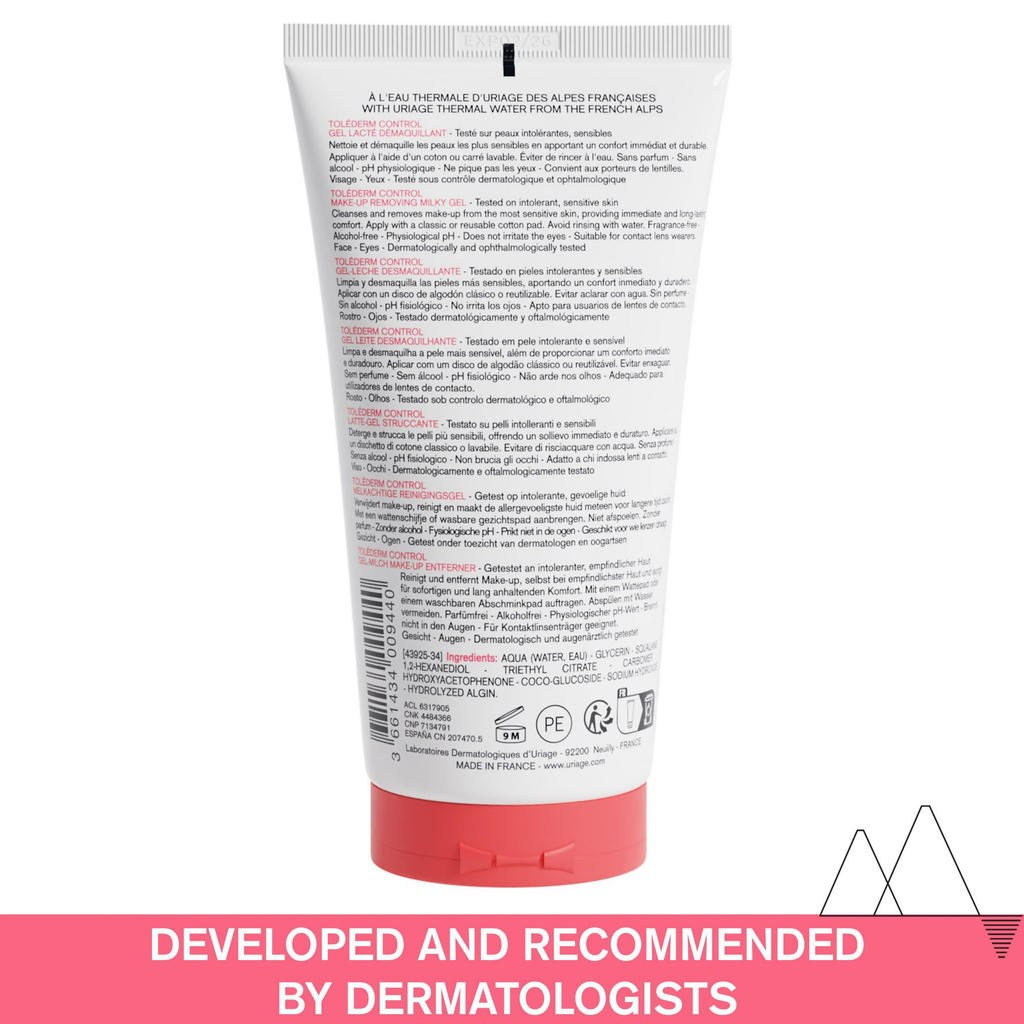 Uriage Tolederm Control Make-Up Removing Milky Gel