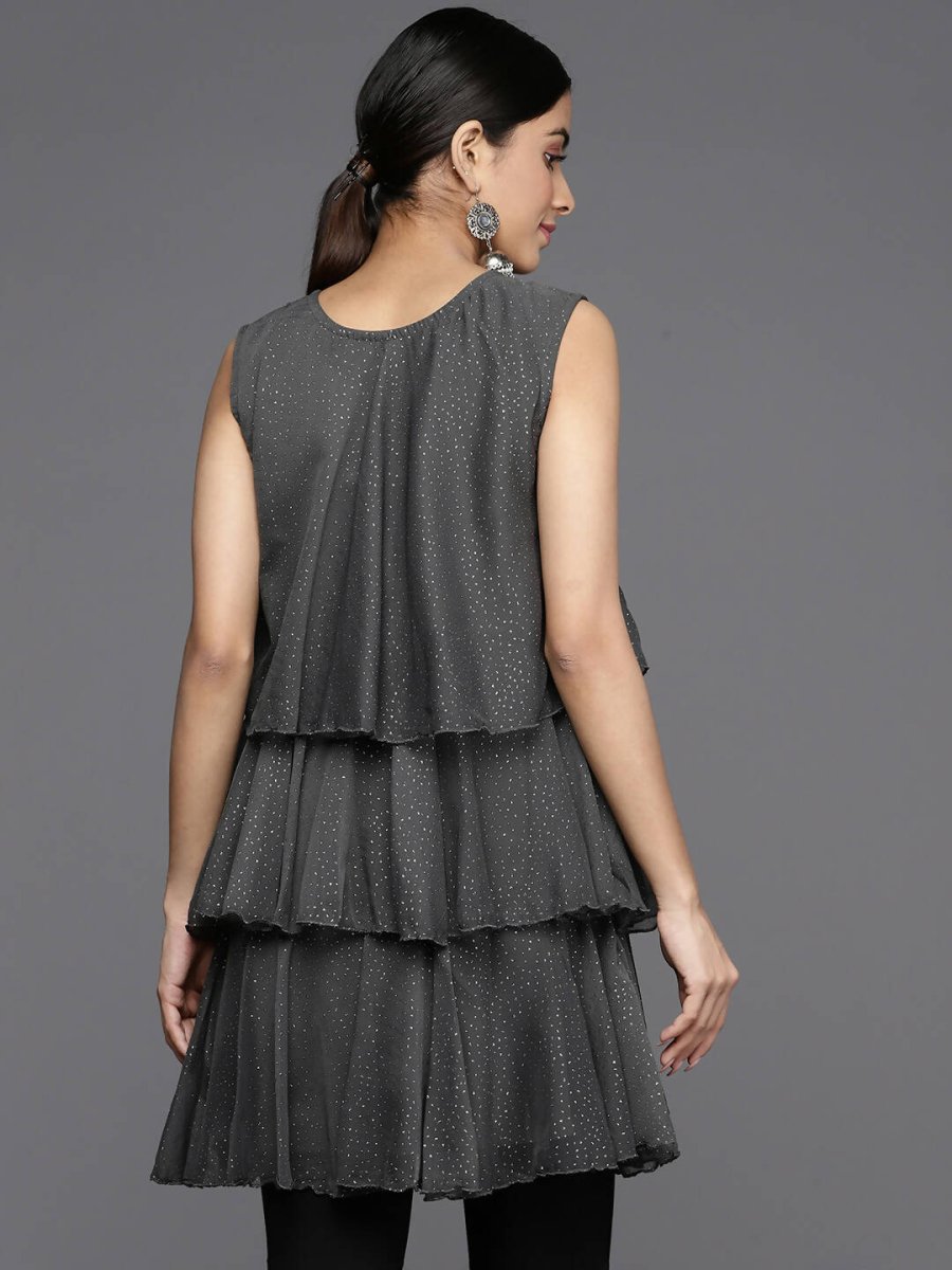 Ahalyaa Women's Traditional wear Tunic - Grey