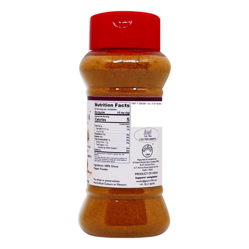 Tassyam Organics Premium Bhut Jolokia Powder - Distacart