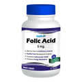 Healthvit Folic Acid 5mg Tablets for Folic acid - Distacart