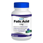 Healthvit Folic Acid 5mg Tablets for Folic acid - Distacart