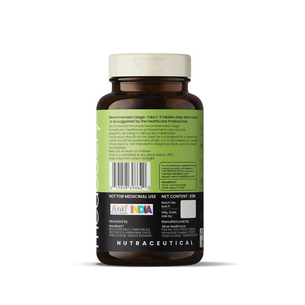 Meadbery Gas Relief Tablets - Distacart