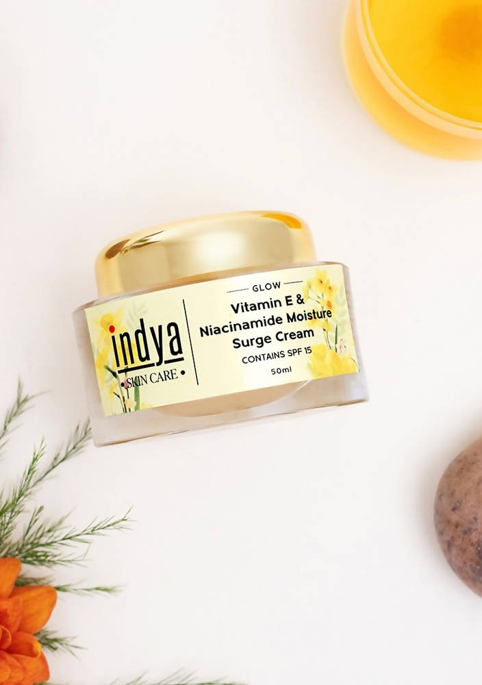 Indya Vitamin E & Niacinamide Moisture Surge Cream