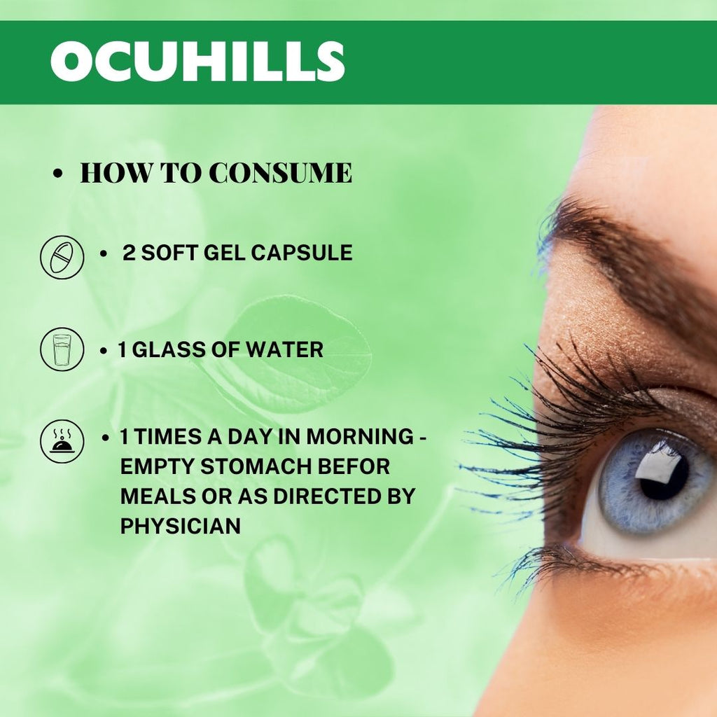 Herbal Hills Ayurveda Ocuhills Capsules - Distacart