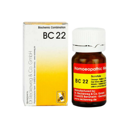 Dr. Reckeweg Bio-Combination 22 (BC 22) Tablets