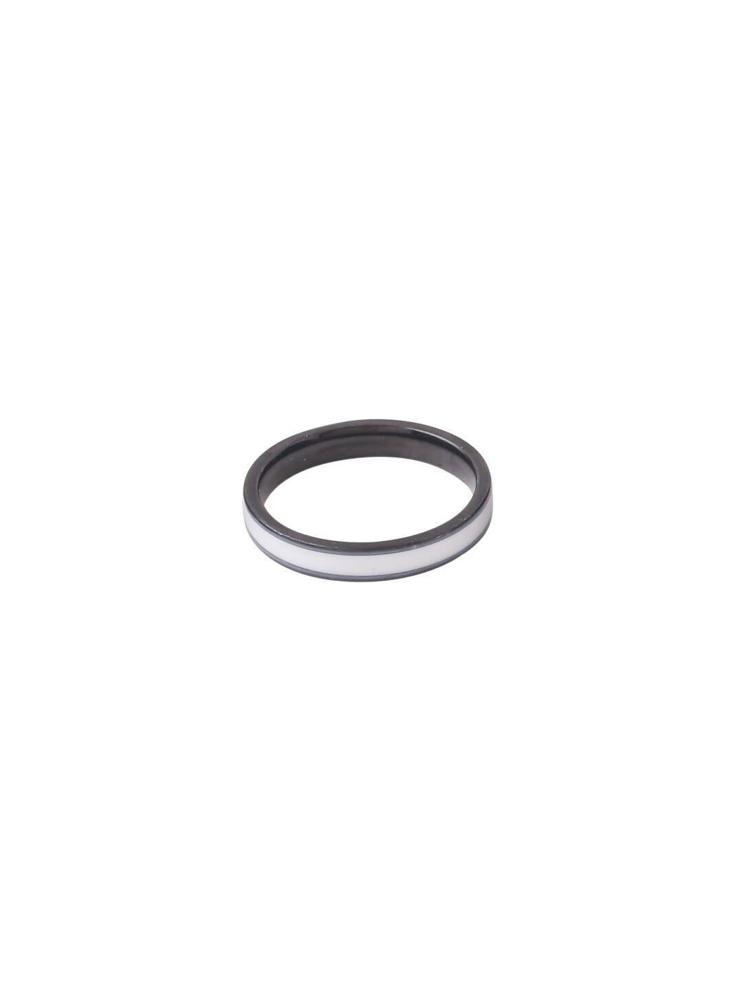 NVR Men's Silver Metal Ring - Distacart