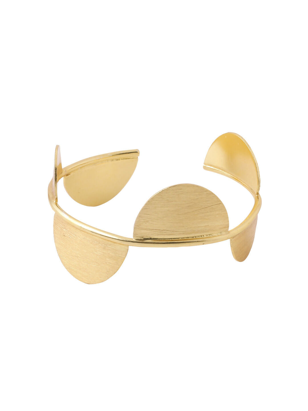 NVR Women Gold Plated Adjustable Kada Bracelet - Distacart
