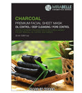 Mirabelle Korea Charcoal Premium Facial Sheet Mask