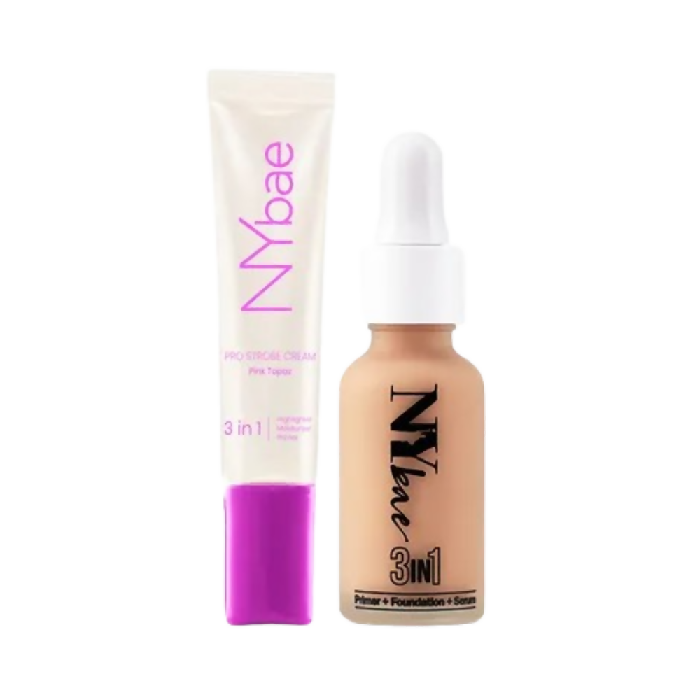NY Bae Strobe Skin Tint Combo - Medium Skin