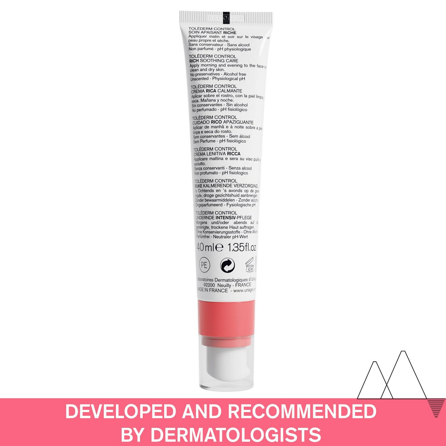 Uriage Tolederm Control Rich Soothing Care