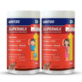 Gritzo SuperMilk Growth+ (Formerly Height+) (13+y Boys & Girls) 13g Protein Powder - Double Chocolate