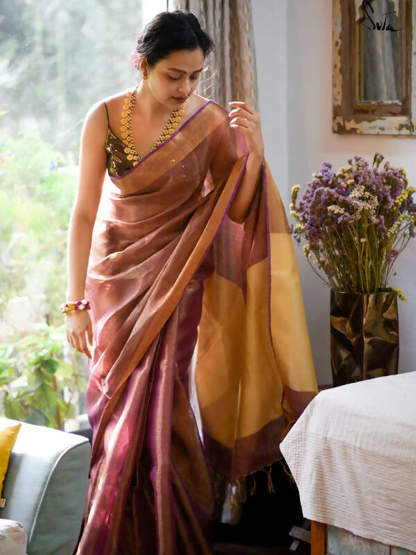 Suta Raga Bhairavi Saree - Distacart