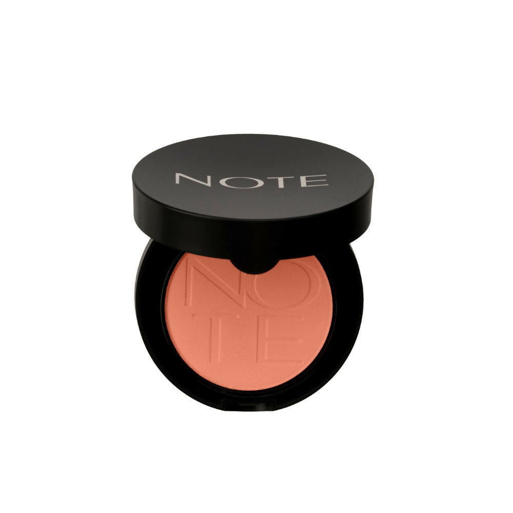 Note Cosmetique Luminous Silk Compact Blusher - 04 Soft Peach