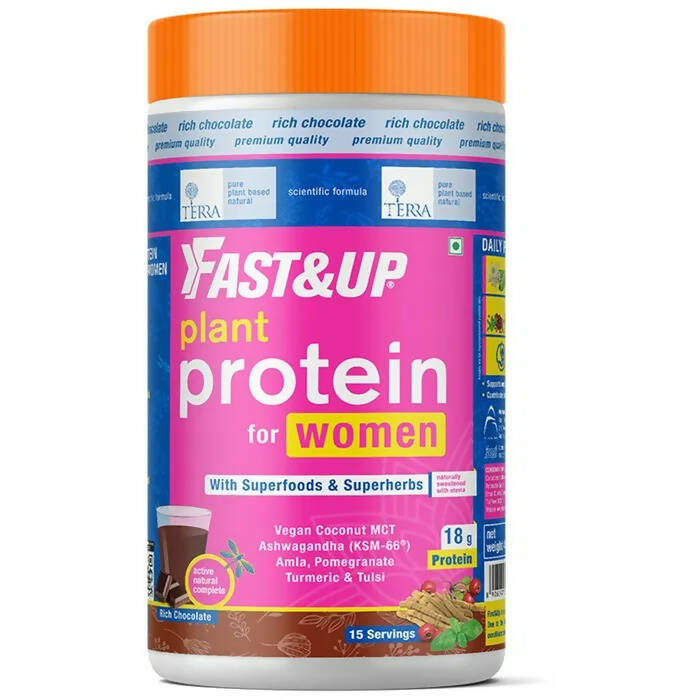 Fast&Up Plant Protein for Women with Superfoods & Superherbs