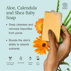 Juicy Chemistry Ultra-Moisturising & Luxurious Organic Soaps, Aloe & Calendula