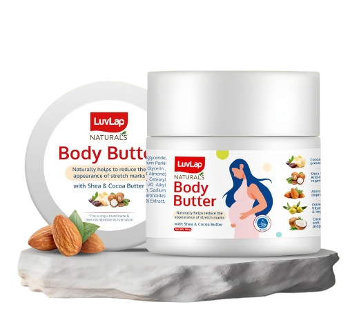 LuvLap Naturals Body Butter for Pregnant Belly