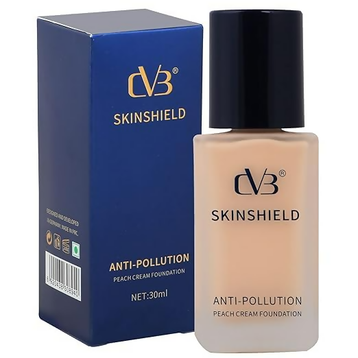 CVB Ft-808 Natural Anti Pollution Peach Cream Foundation Oil-Free