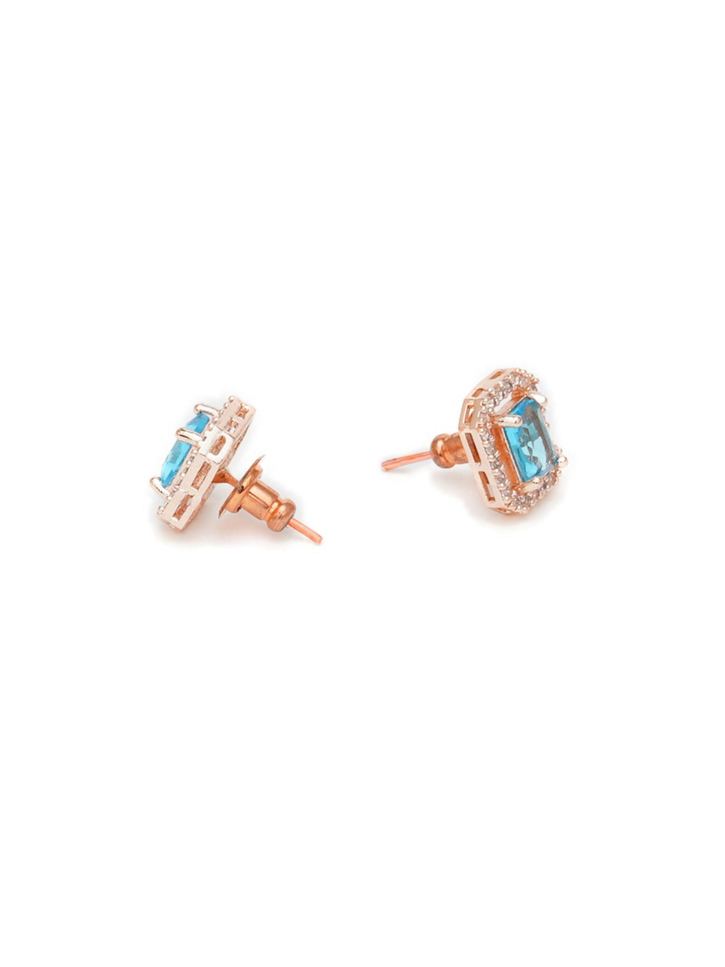 stone stud (sky blue) - Ruby Raang - Distacart