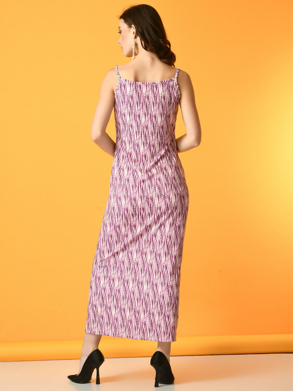 Myshka Women's Multi Printed Party Dress - Distacart
