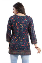 Snehal Creations Befitting Brigade Cool Printed Short Kurti Tunic