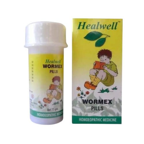 Healwell Homeopathy Wormex Pills - Distacart