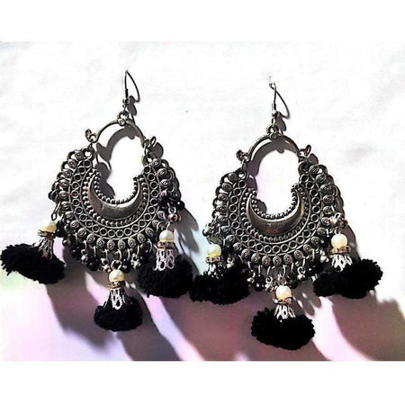 MS Fashion India Muskan Fancy Handmade Tassel Earrings