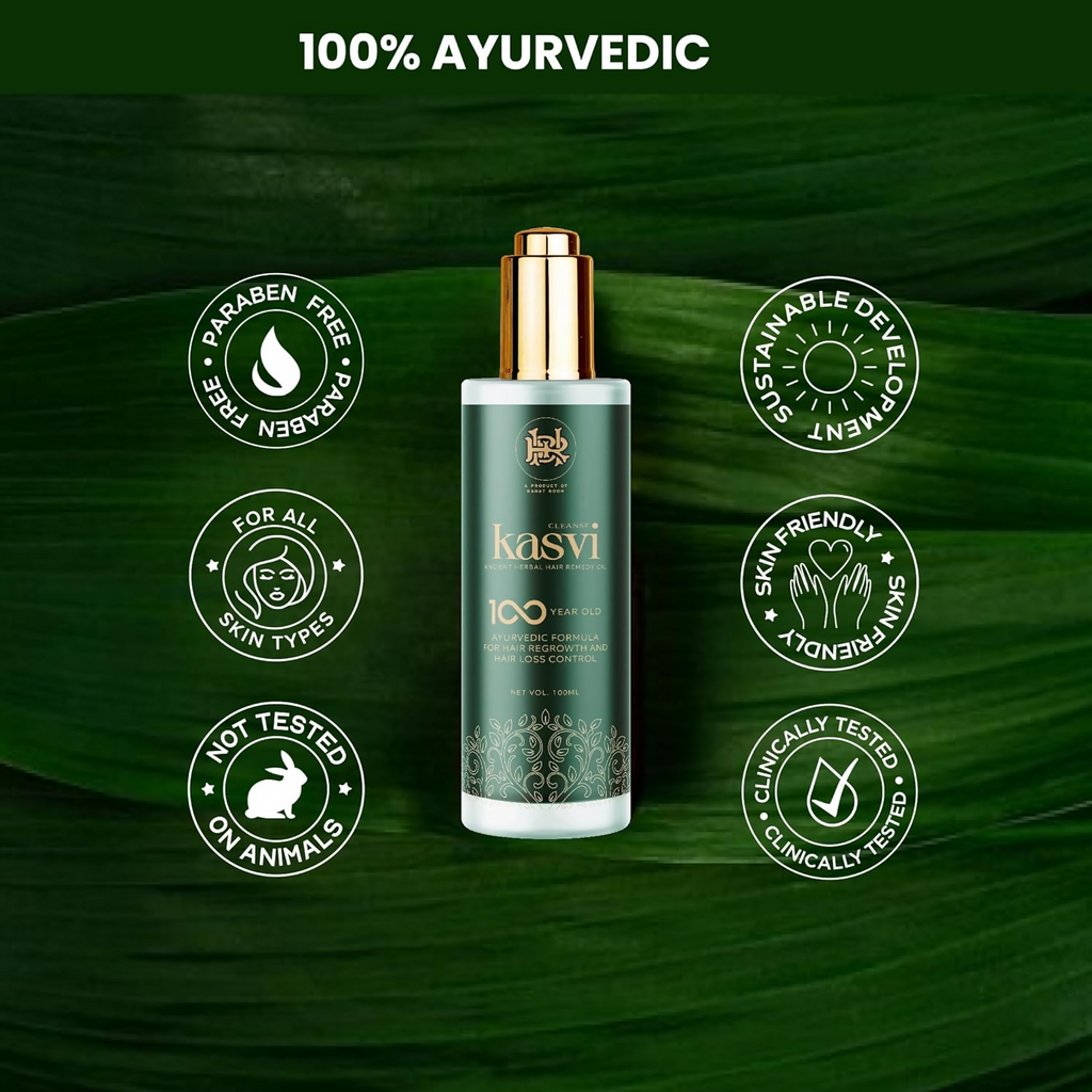Cleanse Ayurveda Cleanse Kasvi Herbal Hair Oil