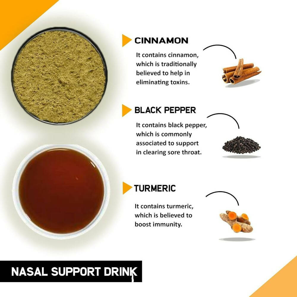 Just Vedic Nasal Support Drink Mix - Distacart