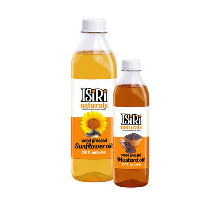 Isiri Mustard Oil + Sunflower Oil Combo