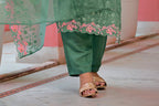Hand Embroidered & Lace Detailed Kurta With Pant & Dupatta Premium Luxury, Multicolor - Hiral Fashion - Distacart