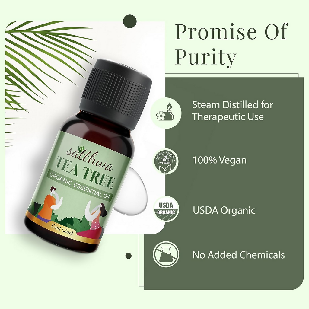 Satthwa Organic Tea Tree Essential Oil