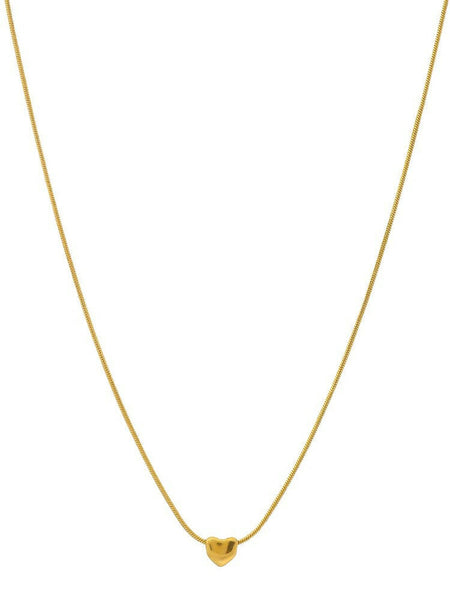 Antique Finish Steel necklace - Ruby Raang