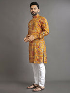 Anaita Multicolor Printed Cotton Straight Kurta