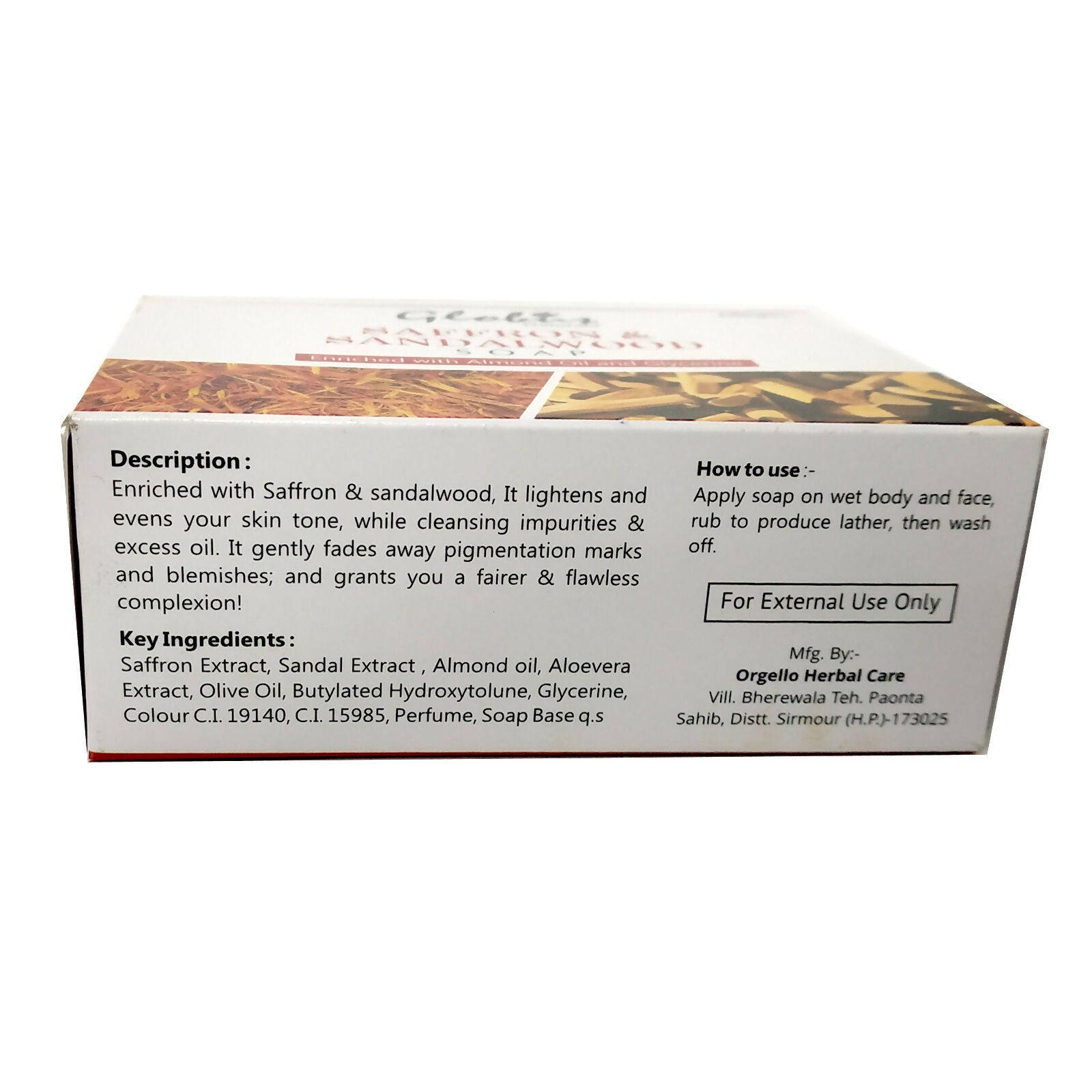 Globus Naturals Sandalwood Soap