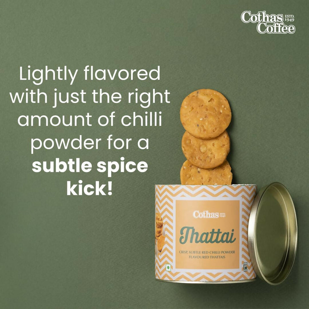 Cothas Thattai | Crispy Rice Flour Snack with Black Gram - Distacart