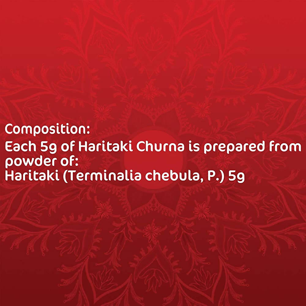 Dabur Haritaki Churna ingredients