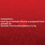 Dabur Haritaki Churna ingredients