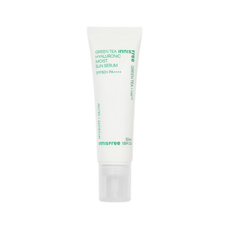Innisfree Green Tea Hyaluronic Moist Sun Serum SPF 50+ PA++++