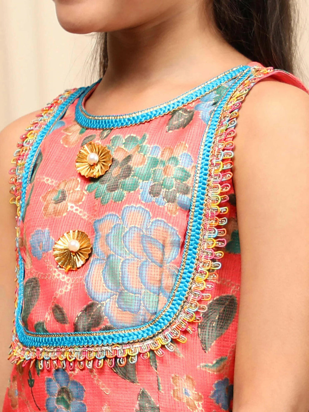Joban Fashion Girl's Multi Color Lehenga Choli